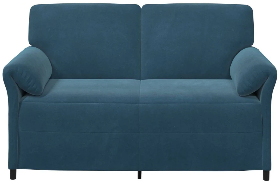 Dvitaškė sofa Mėlyna 158 x 83 x 95 cm Aksomas