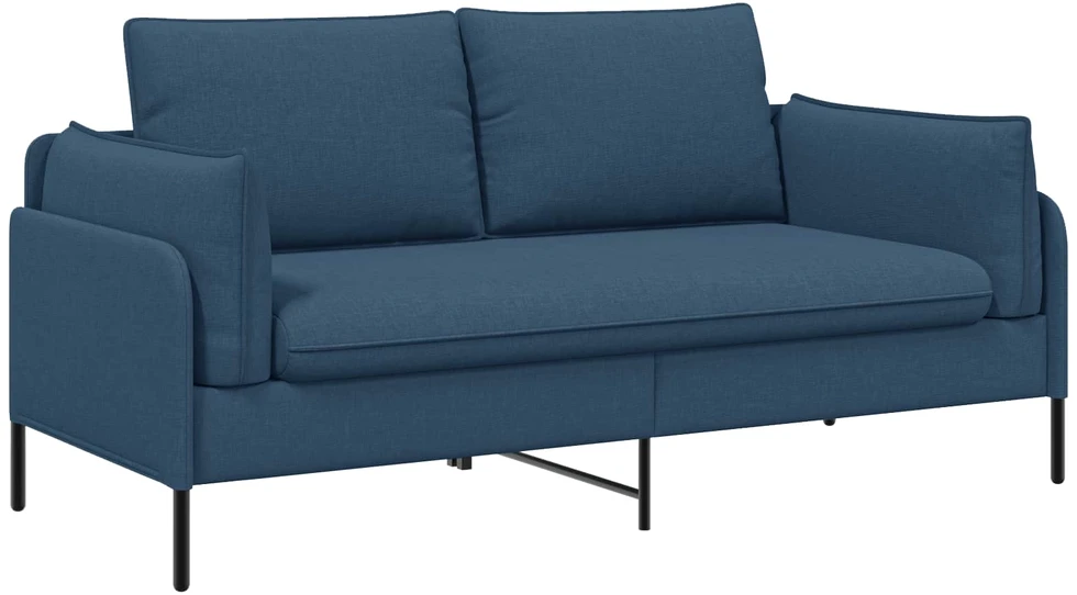 Dvitaškė sofa Mėlyna 188 x 81 x 89 cm Audinys