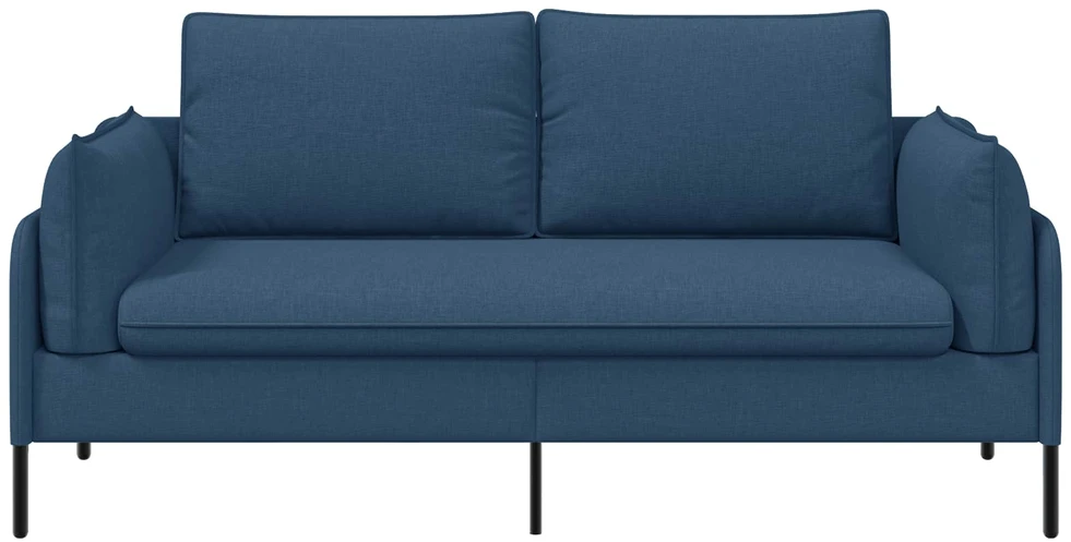 Dvitaškė sofa Mėlyna 188 x 81 x 89 cm Audinys