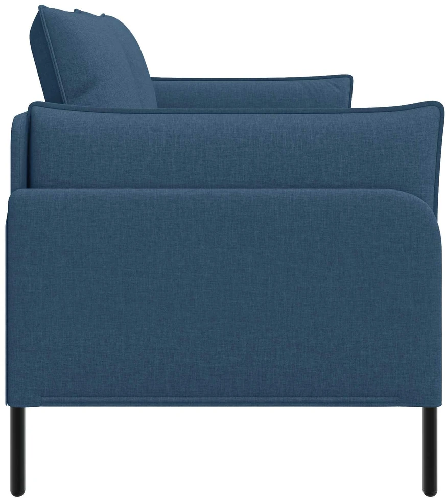 Dvitaškė sofa Mėlyna 188 x 81 x 89 cm Audinys
