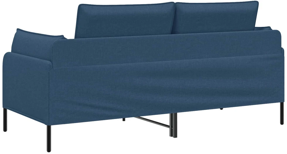 Dvitaškė sofa Mėlyna 188 x 81 x 89 cm Audinys