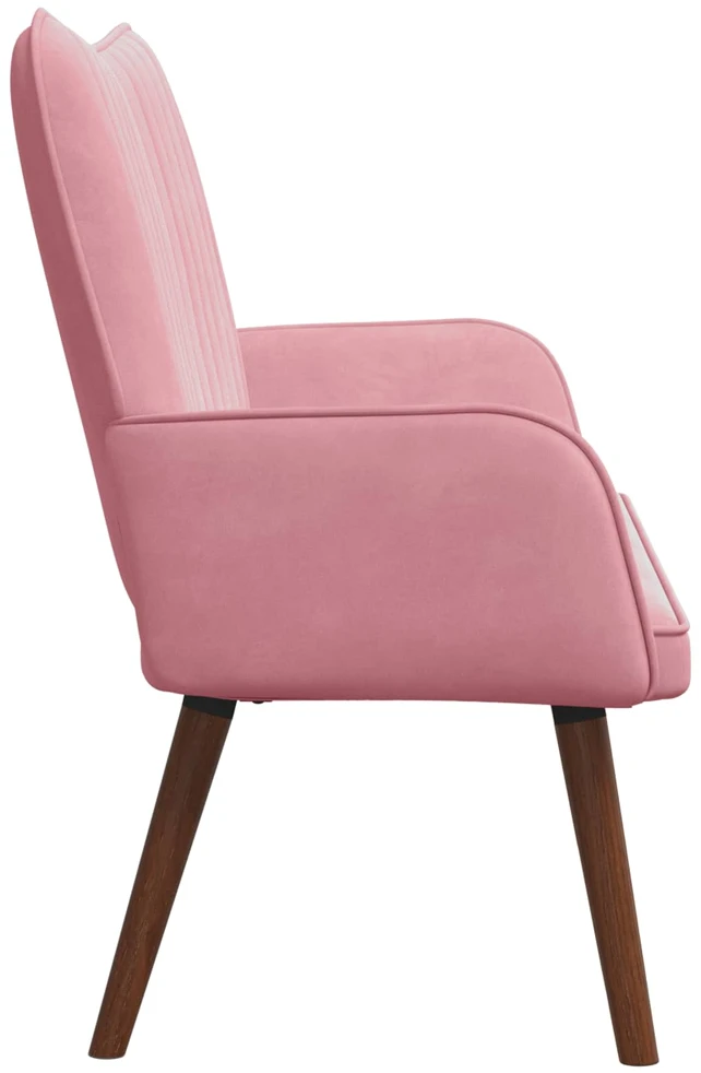 Dvitaškė sofa Rožinė 115 x 61 x 87 cm Aksomas