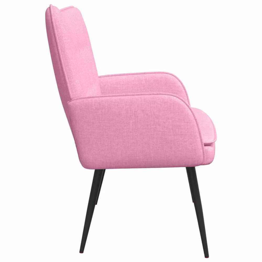 Dvitaškė sofa Rožinė 115 x 61 x 87 cm Audinys