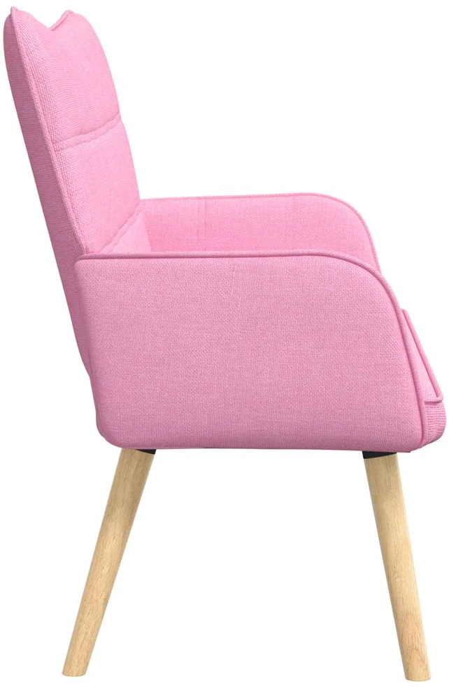 Dvitaškė sofa Rožinė 115 x 61 x 87 cm Audinys