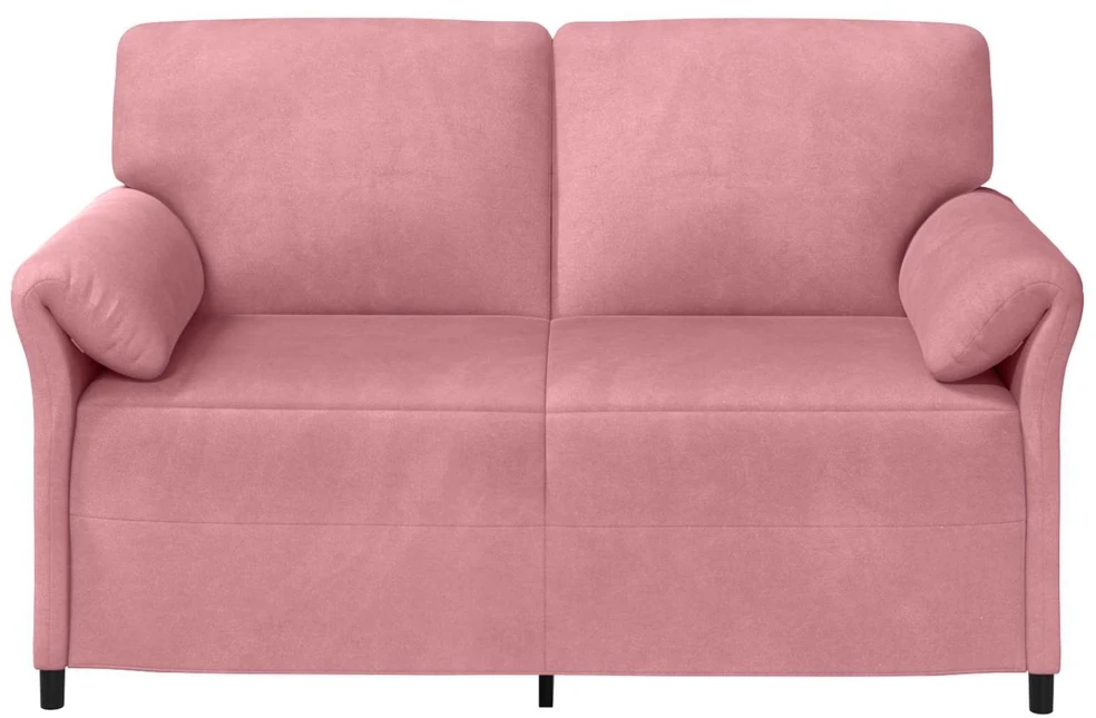 Dvitaškė sofa Rožinė 158 x 83 x 95 cm Aksomas