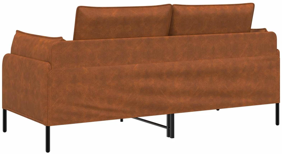 Dvitaškė sofa Ruda 188 x 81 x 89 cm Dirbtinė oda