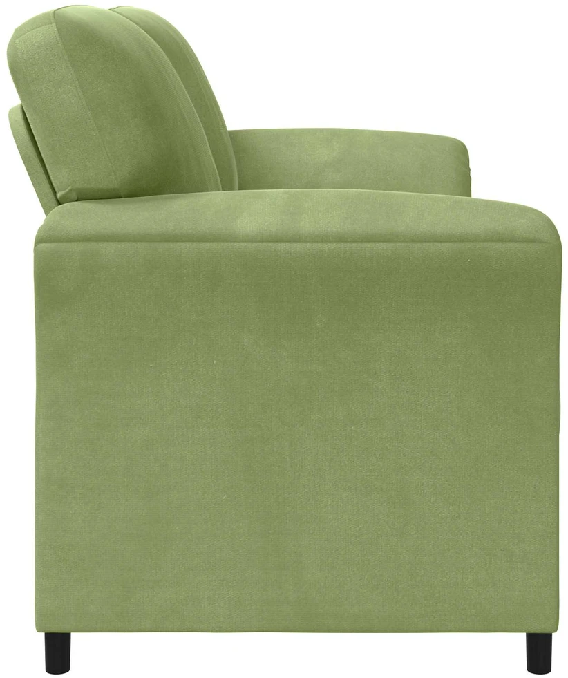Dvitaškė sofa Šviesiai žalia 158 x 83 x 95 cm Aksomas