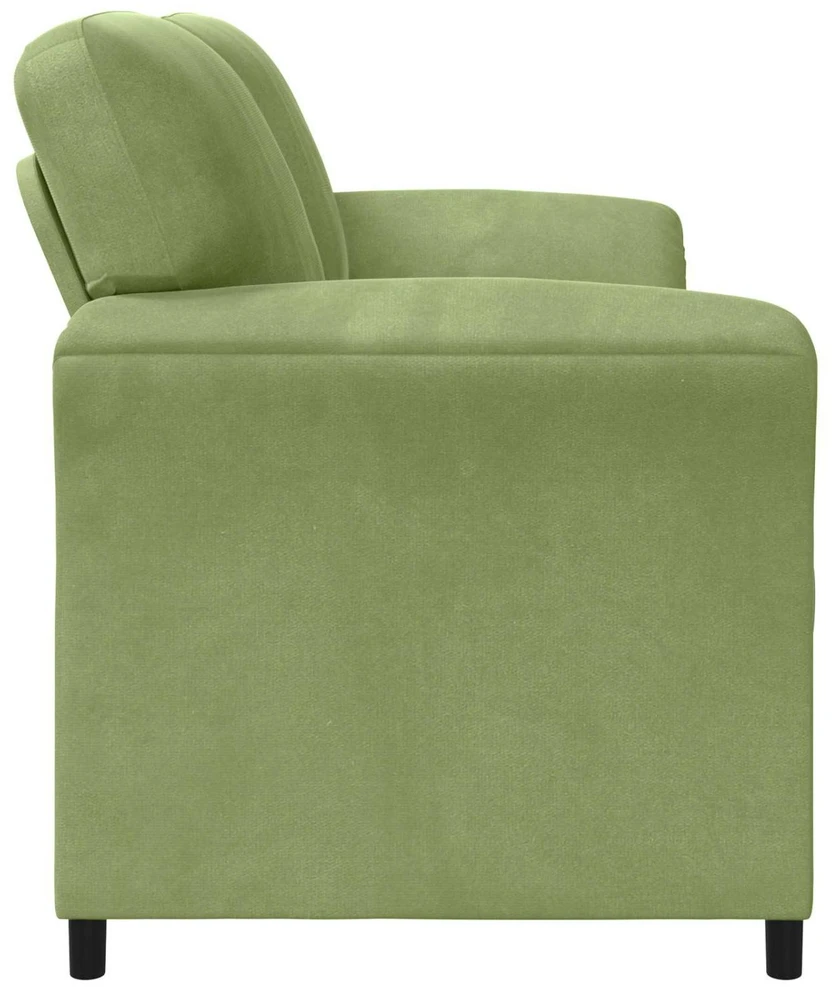Dvitaškė sofa Šviesiai žalia 158 x 83 x 95 cm Aksomas