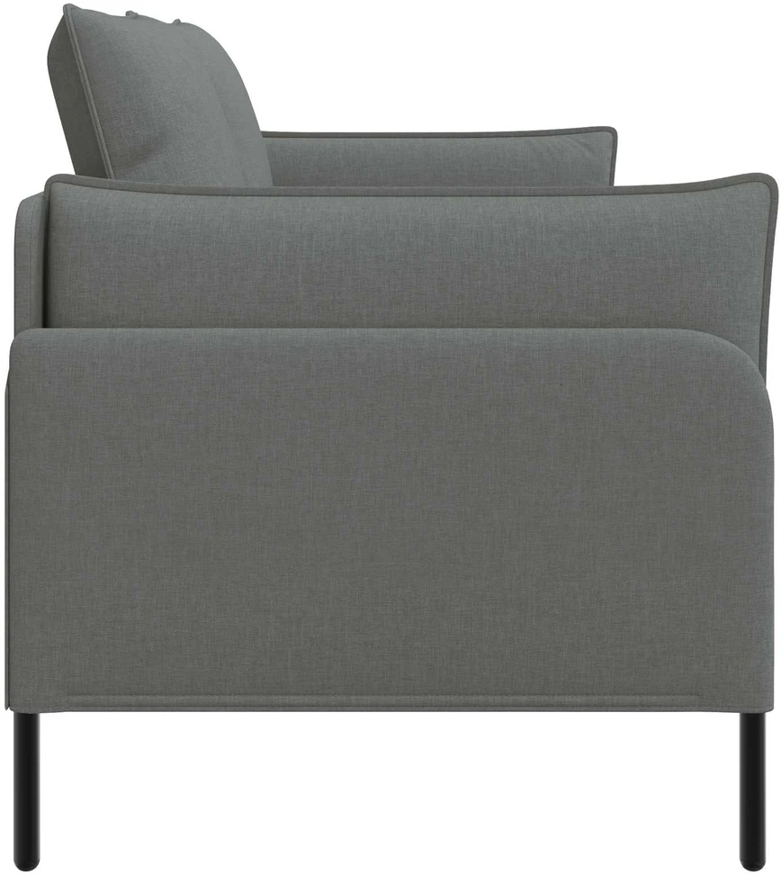 Dvitaškė sofa Tamsiai pilka 188 x 81 x 89 cm Audinys