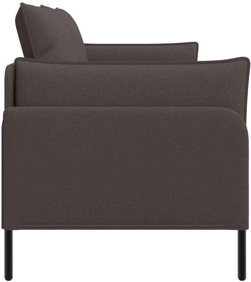 Dvitaškė sofa Tamsiai rudas 188 x 81 x 89 cm Audinys