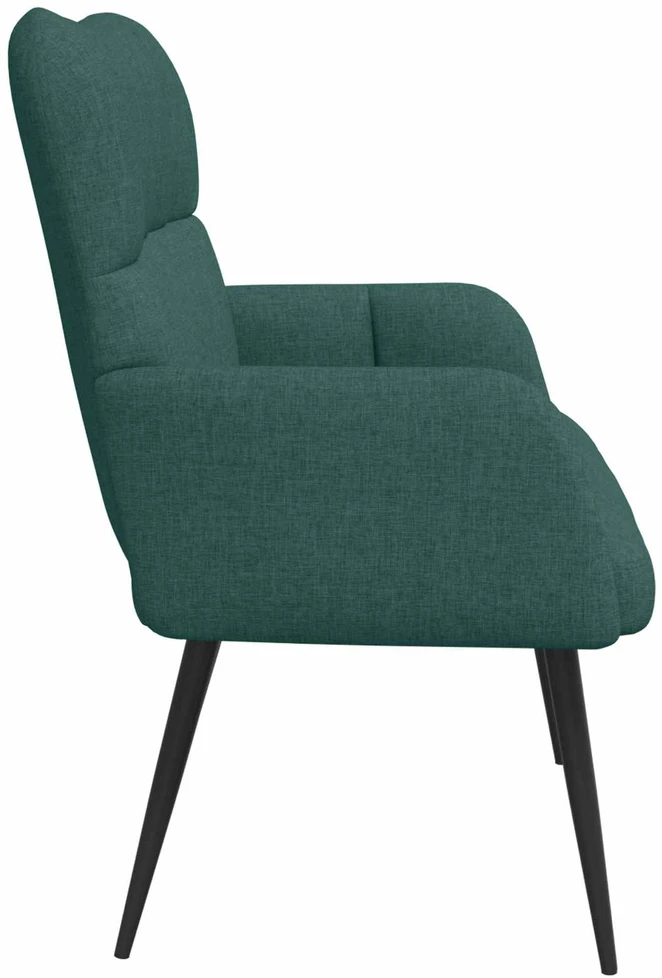 Dvitaškė sofa Tamsiai žalia 115 x 61 x 87 cm Audinys