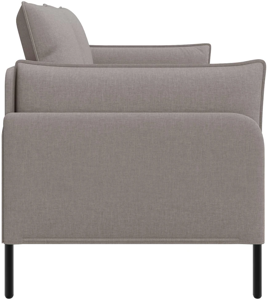 Dvitaškė sofa Taupe 188 x 81 x 89 cm Audinys
