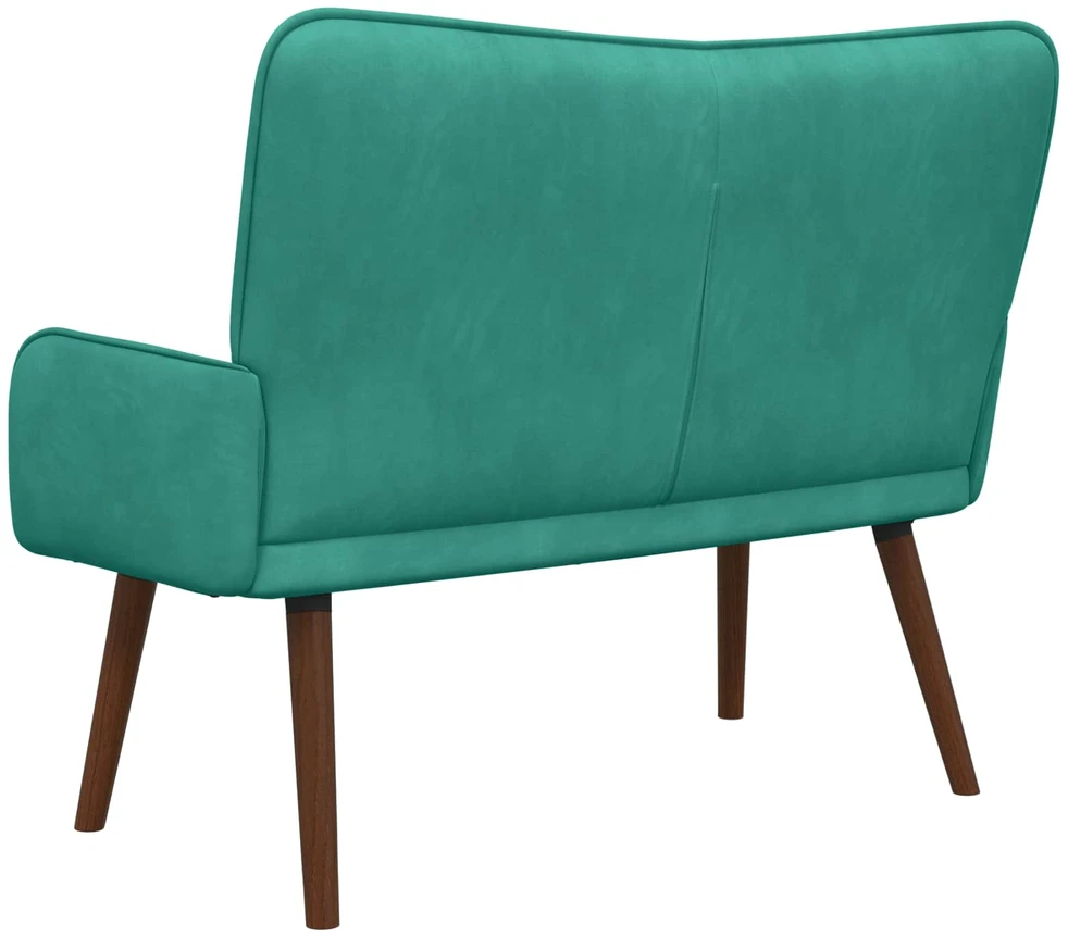 Dvitaškė sofa Turkio 115 x 61 x 87 cm Aksomas