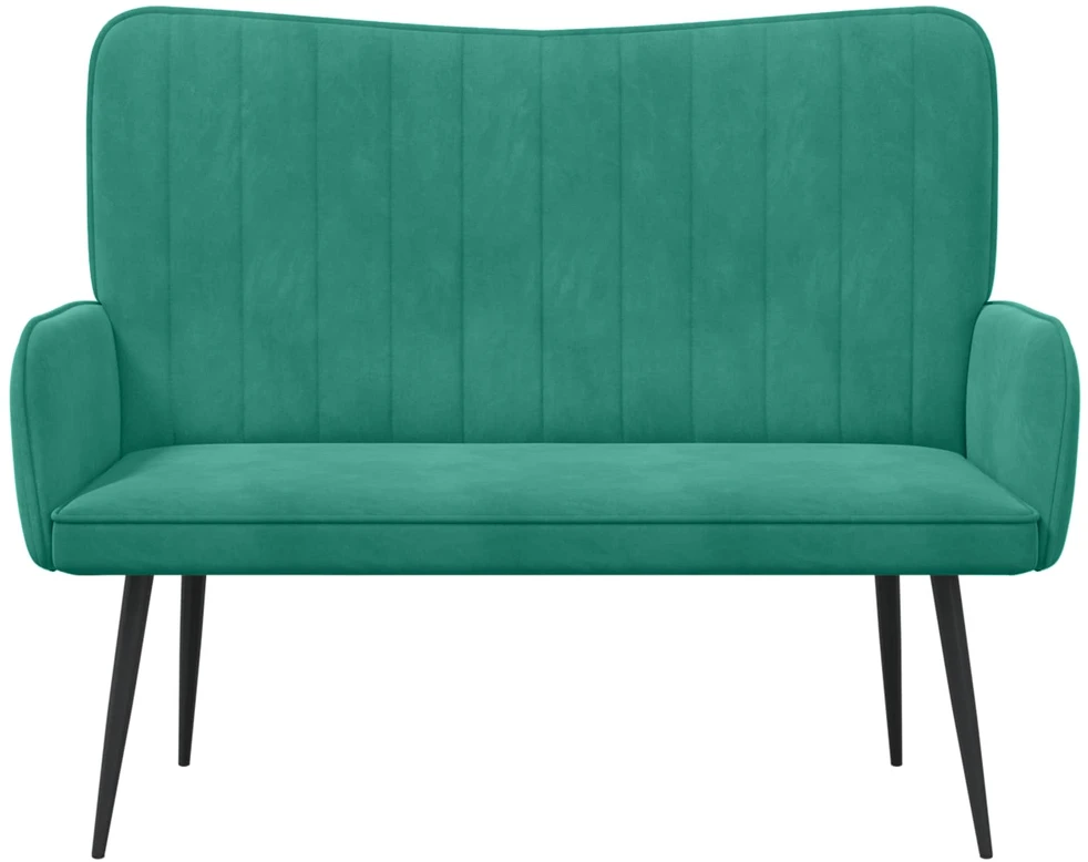 Dvitaškė sofa Turkio 115 x 61 x 87 cm Aksomas