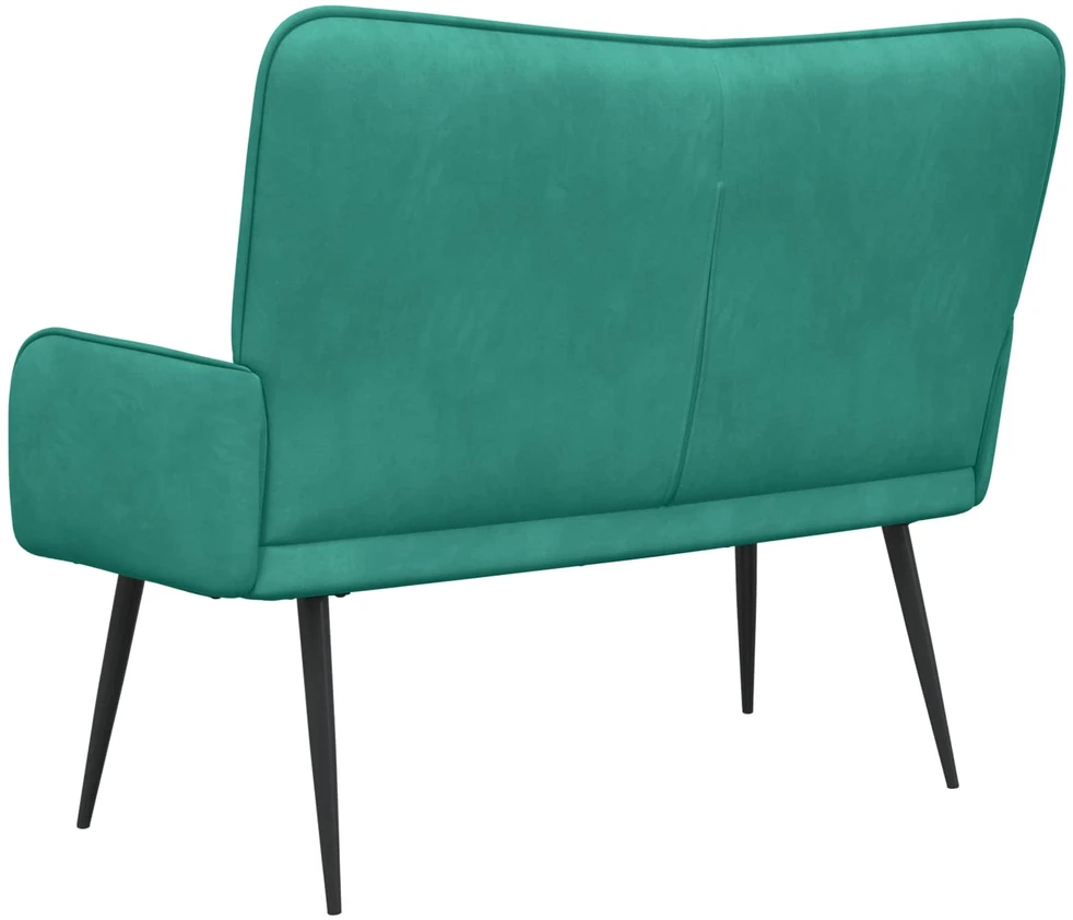 Dvitaškė sofa Turkio 115 x 61 x 87 cm Aksomas