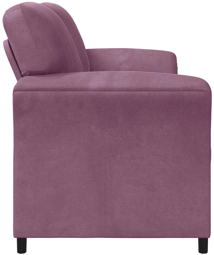 Dvitaškė sofa Violetinė 138 x 83 x 95 cm Aksomas