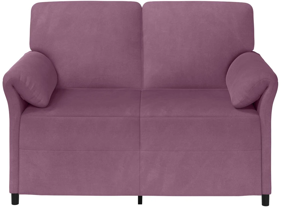 Dvitaškė sofa Violetinė 138 x 83 x 95 cm Aksomas