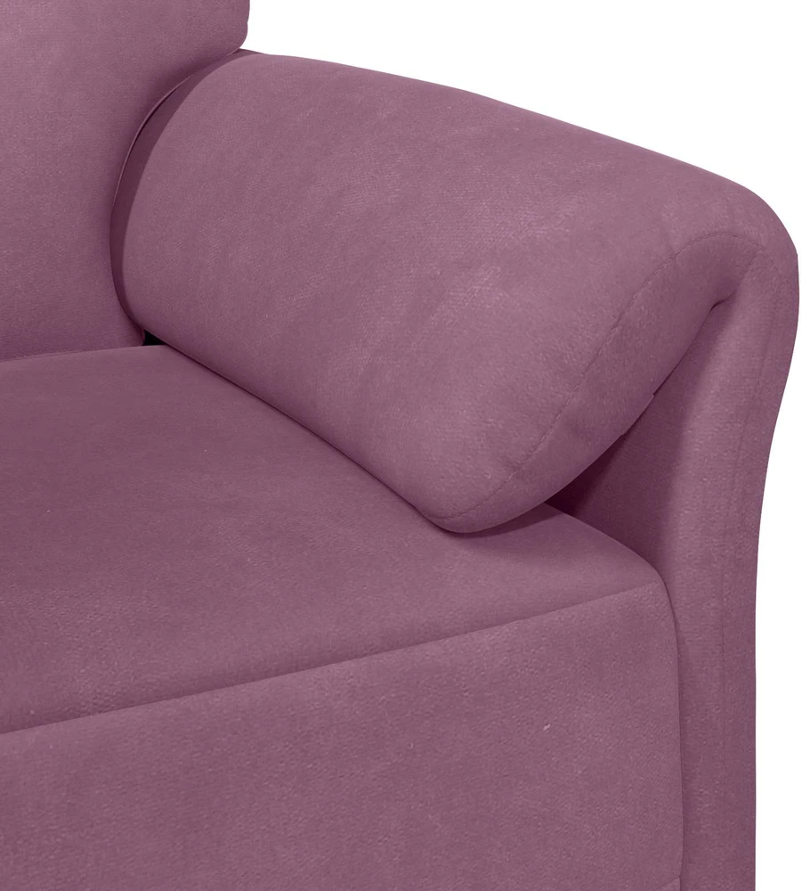 Dvitaškė sofa Violetinė 158 x 83 x 95 cm Aksomas