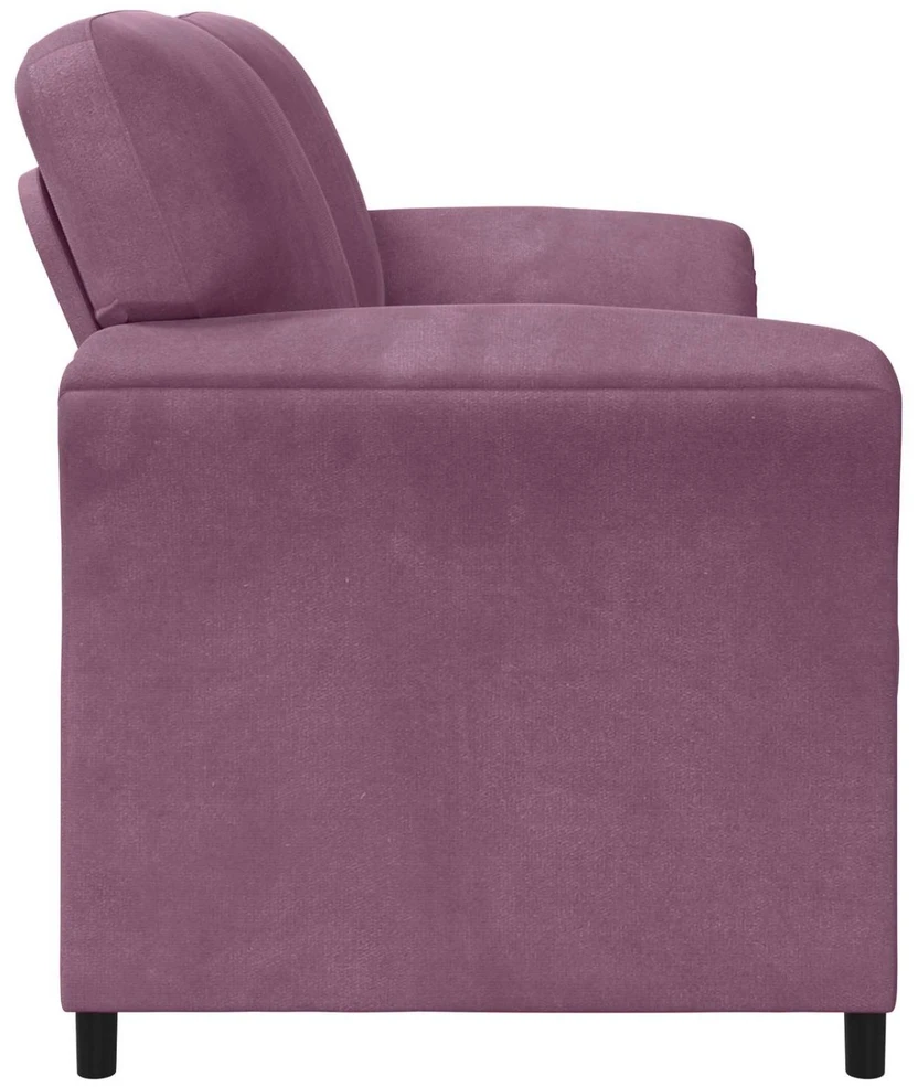Dvitaškė sofa Violetinė 158 x 83 x 95 cm Aksomas