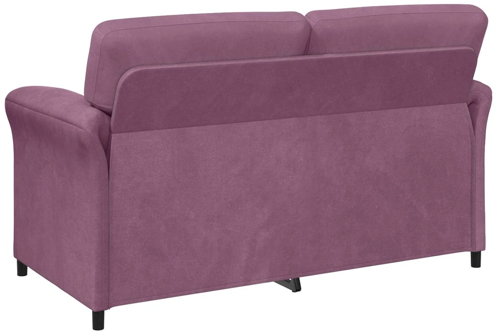 Dvitaškė sofa Violetinė 158 x 83 x 95 cm Aksomas