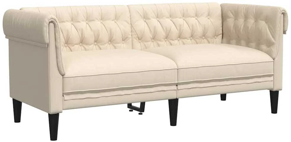 Dvivietė chesterfield sofa, linas