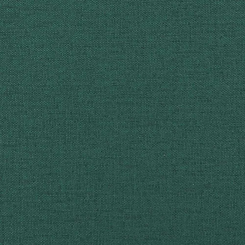 Dvivietė chesterfield sofa, tamsiai žalios spalvos, audinys