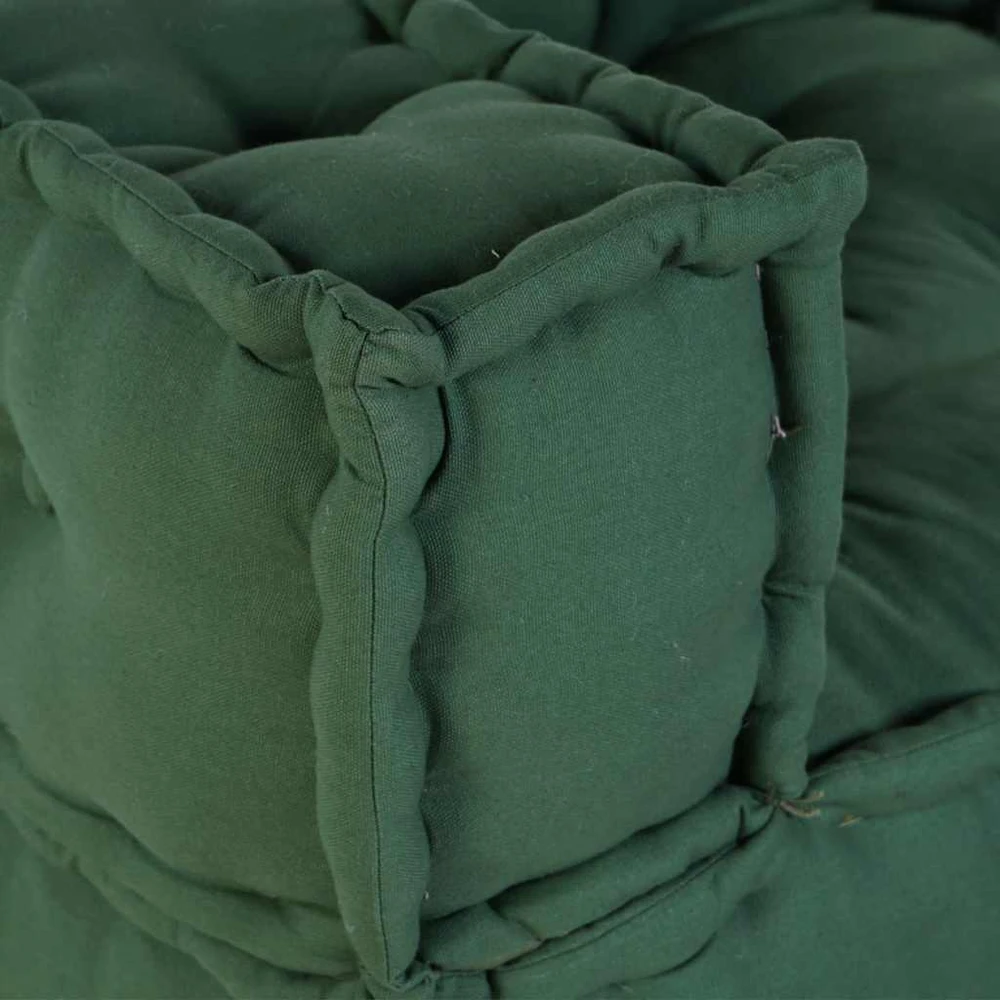 Dvivietė modulinė sofa, žalia, 140x70x36, audinys