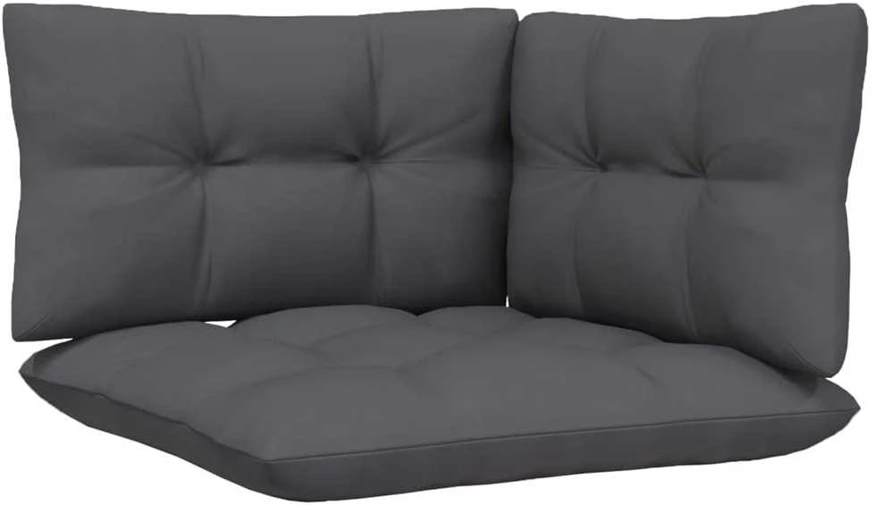Dvivietė sodo sofa su pagalvėlėmis, balta, pušies masyvas