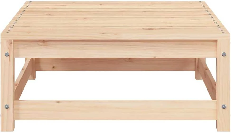 Dvivietė sodo sofa su pakoja, pušies medienos masyvas
