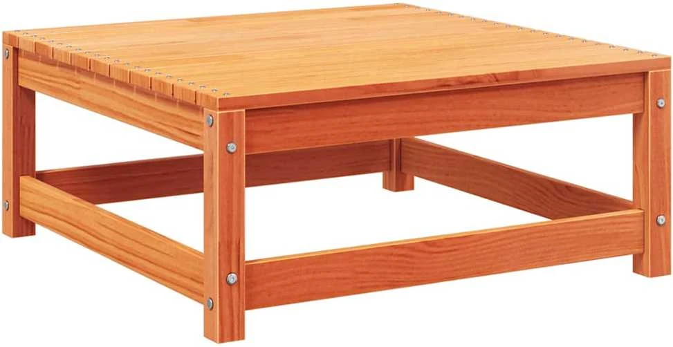 Dvivietė sodo sofa su pakoja, vaško ruda, pušis