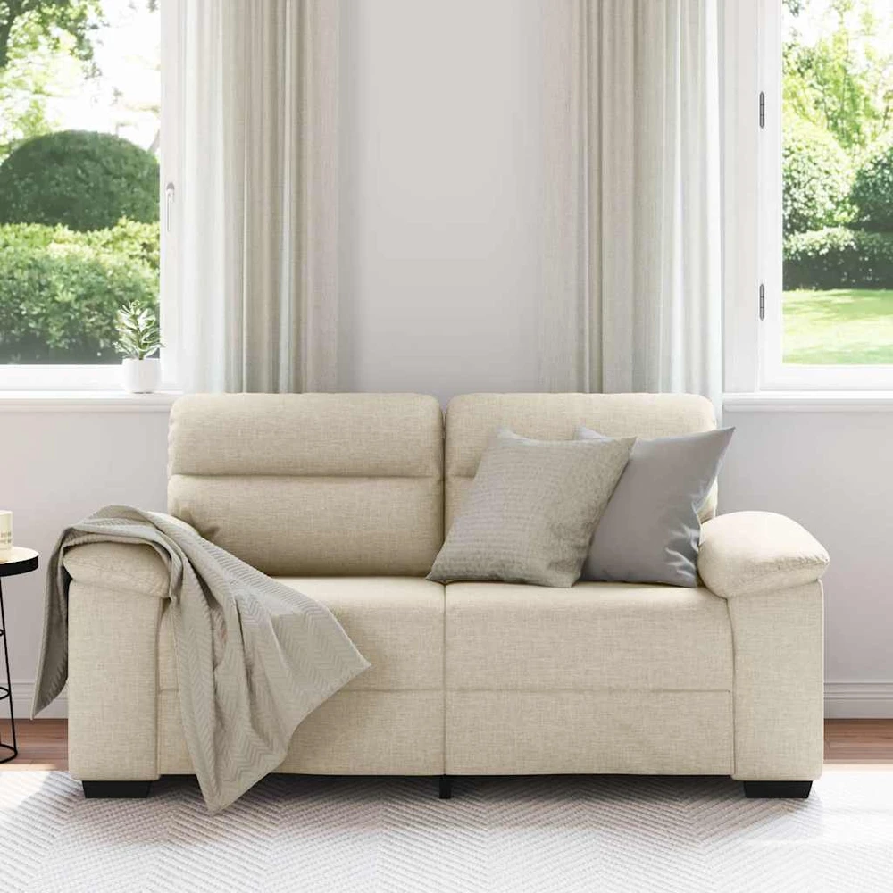 Dvivietė sofa, 160x81x84 cm, linas