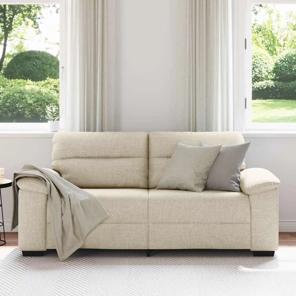 Dvivietė sofa, 180x81x84 cm, linas