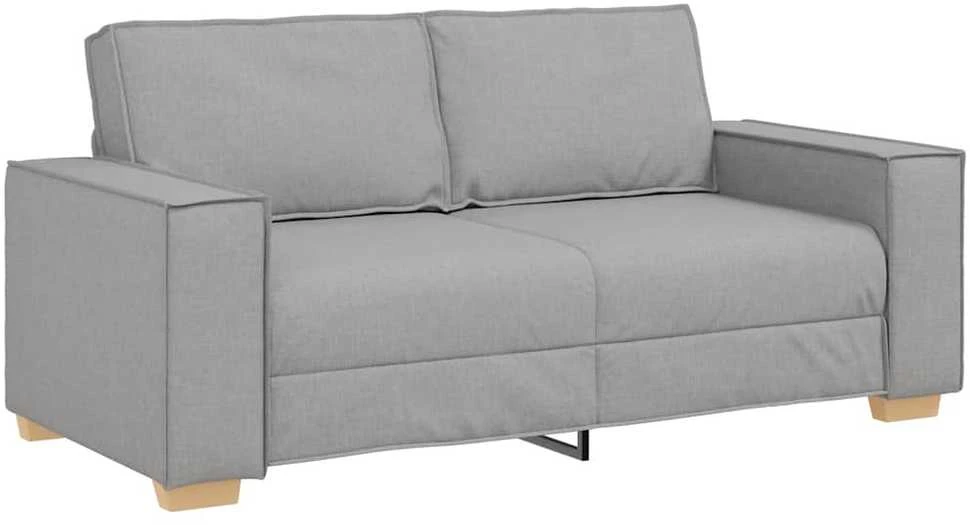 Dvivietė sofa, debesų pilka, 180x78x84 cm, audinys