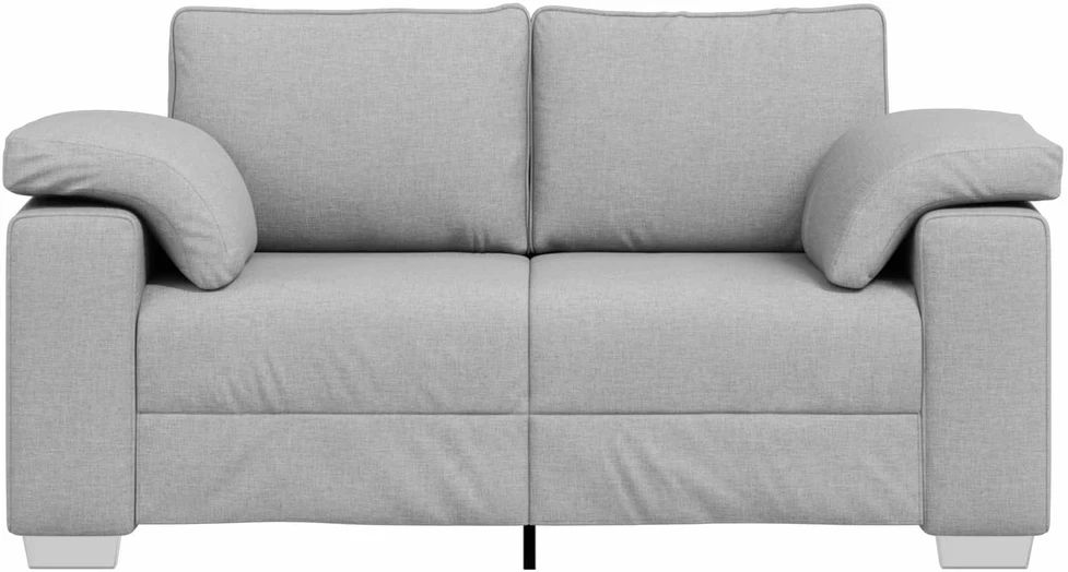 Dvivietė sofa Debesų pilka 160 cm audinys