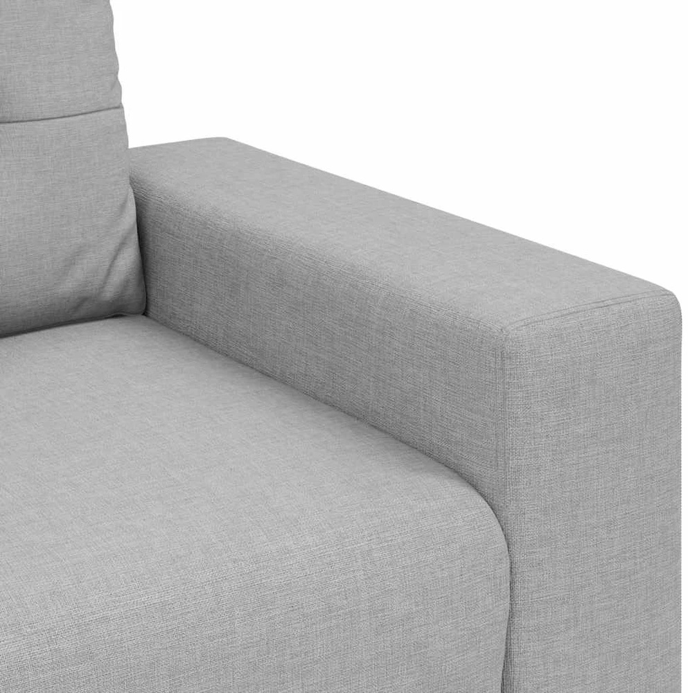Dvivietė sofa, debesų pilka, 180x77x82 cm, audinys
