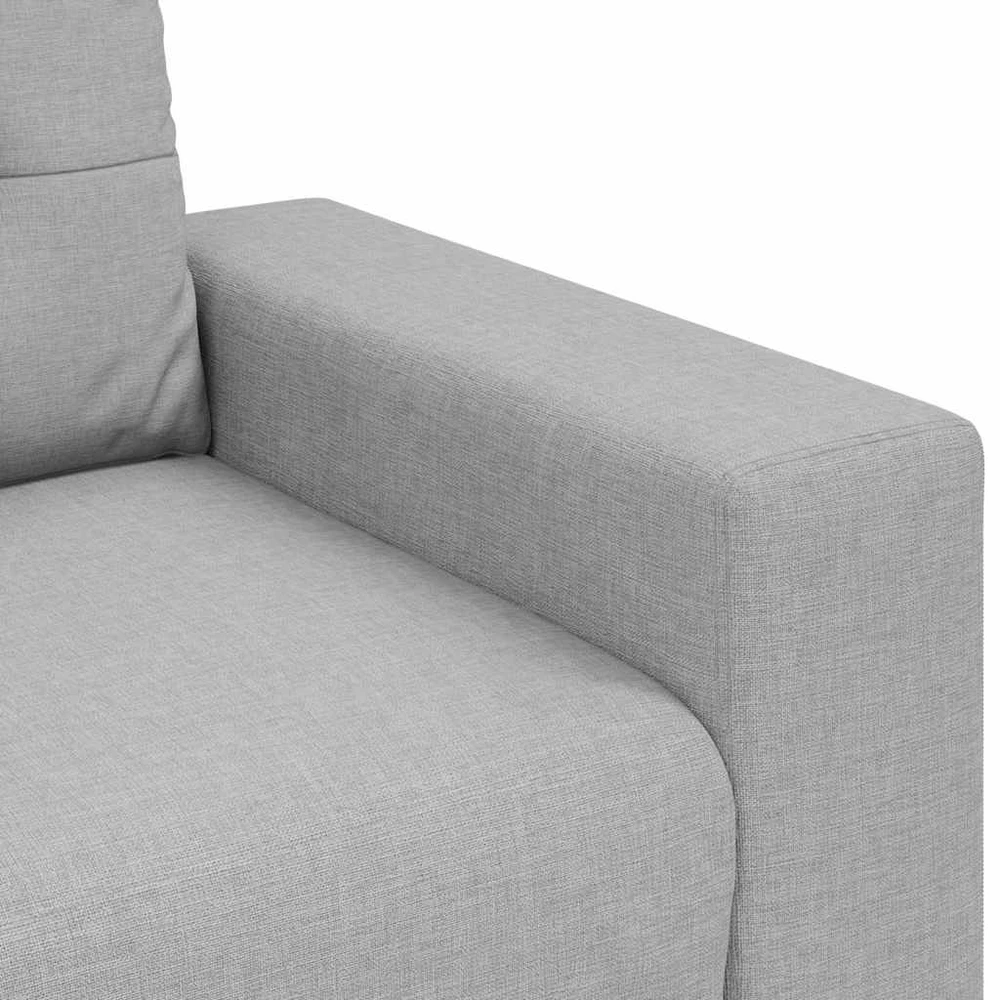 Dvivietė sofa, debesų pilka, 180x77x82 cm, audinys