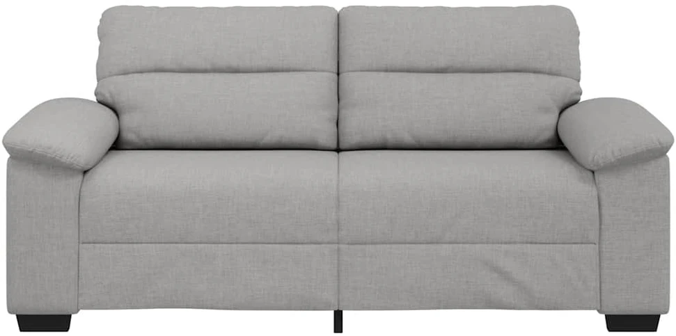 Dvivietė sofa, debesų pilka, 180x81x84 cm, audinys