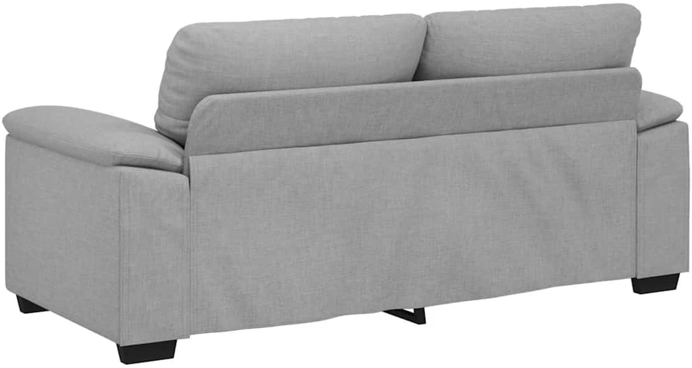 Dvivietė sofa, debesų pilka, 180x81x84 cm, audinys