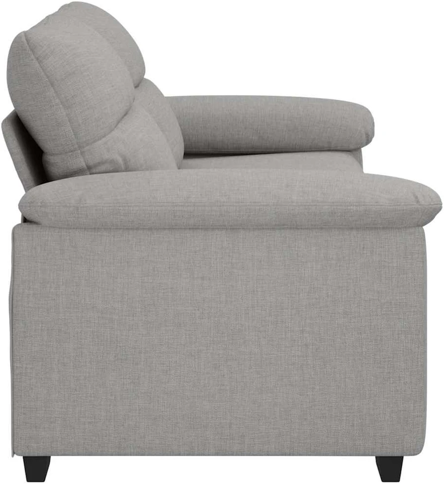 Dvivietė sofa, debesų pilka, 180x81x84 cm, audinys