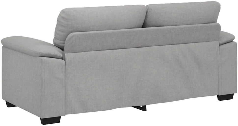 Dvivietė sofa, debesų pilka, 180x81x84 cm, audinys