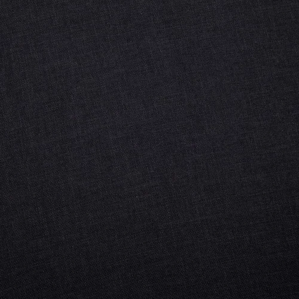 Dvivietė sofa, juoda, audinys