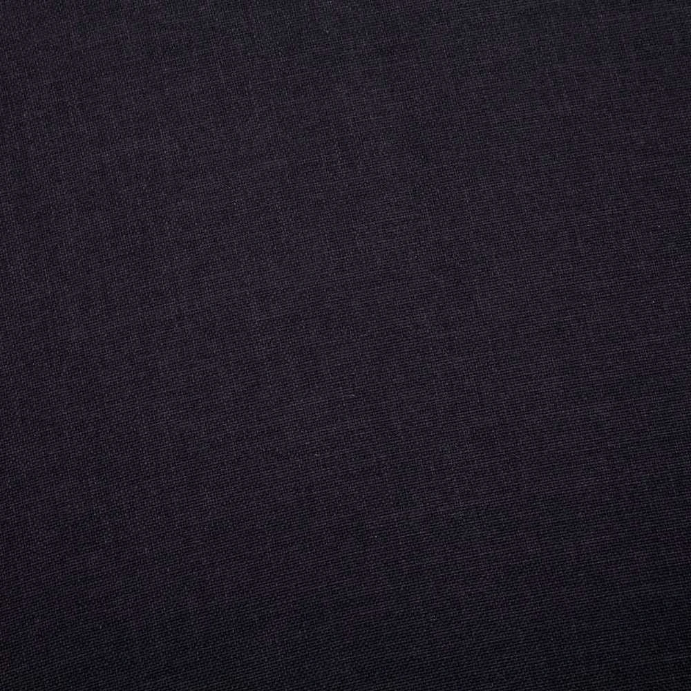 Dvivietė sofa, juoda, audinys