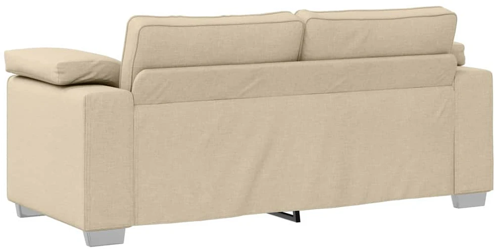 Dvivietė sofa Kreminė 180 cm audinys