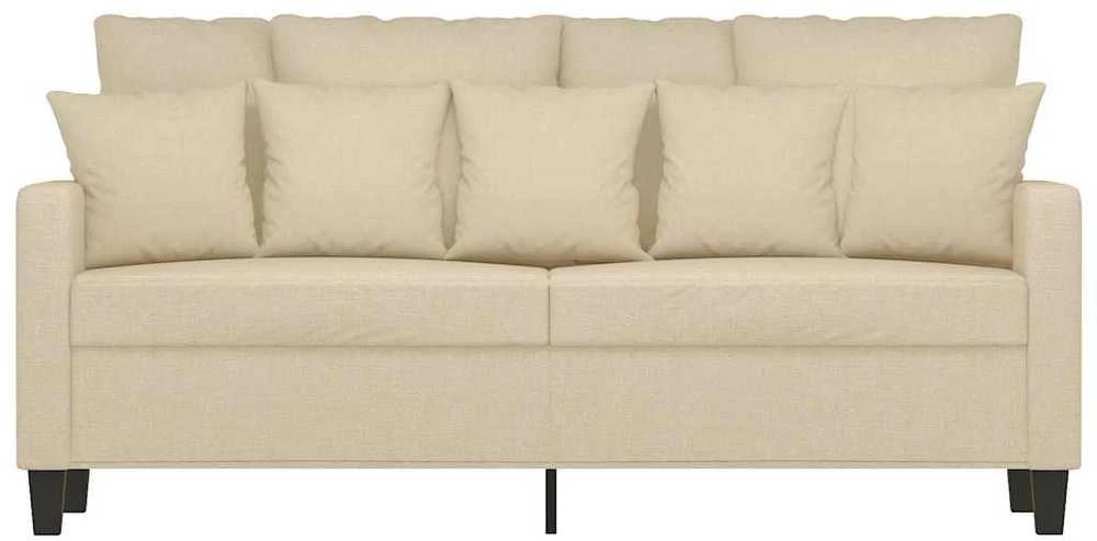 Dvivietė sofa, kreminės spalvos, 140cm, audinys