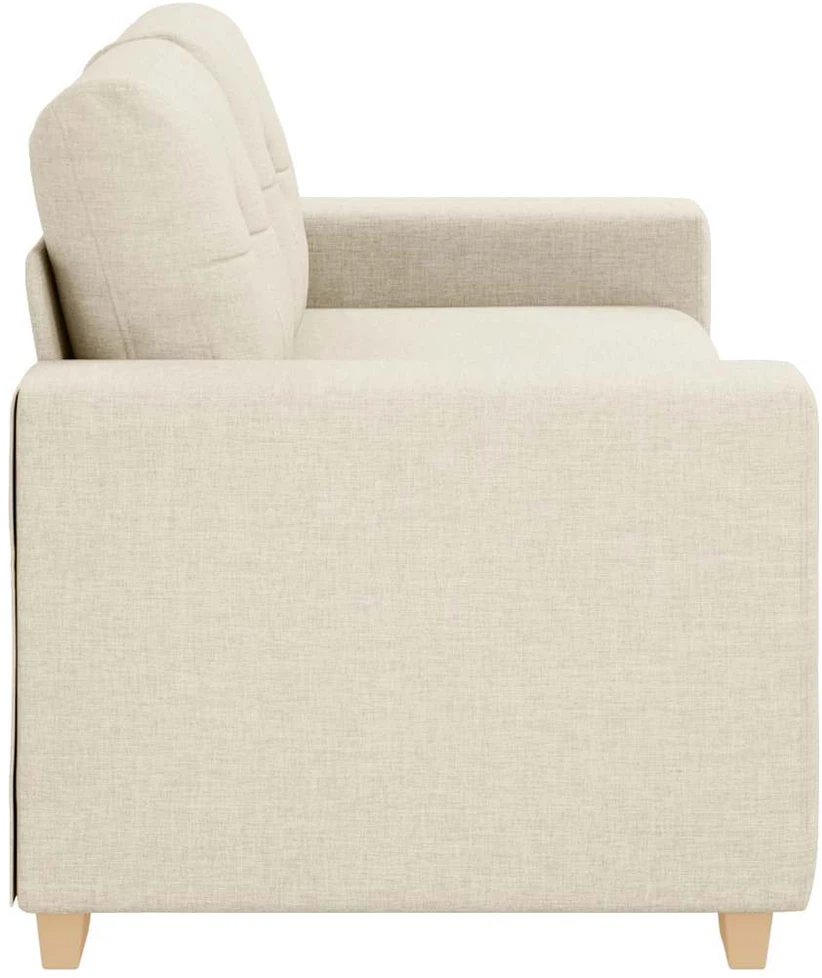 Dvivietė sofa, lininė, 180x77x82 cm