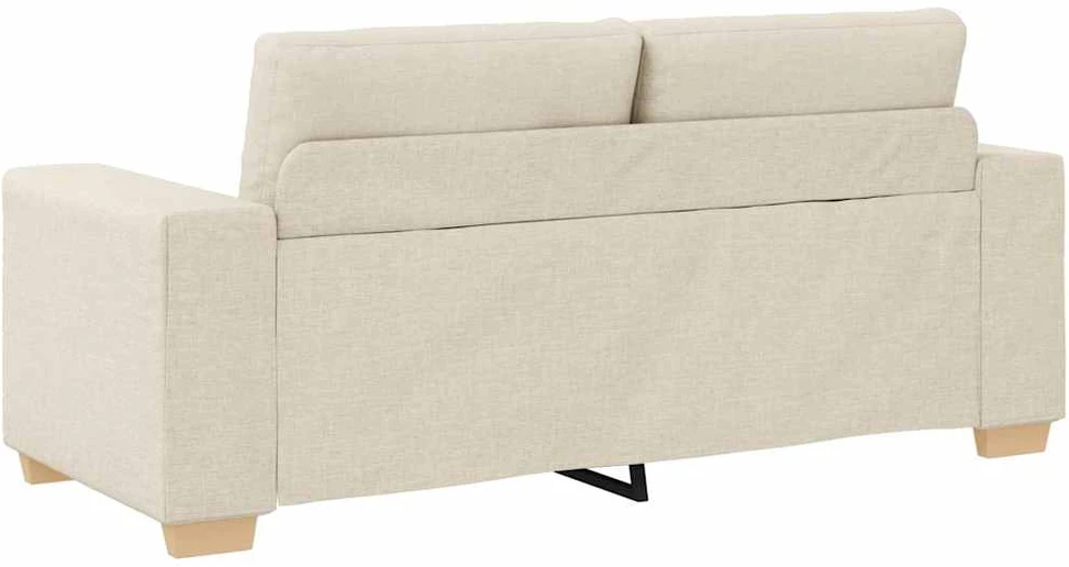Dvivietė sofa, lininė, 180x77x82 cm