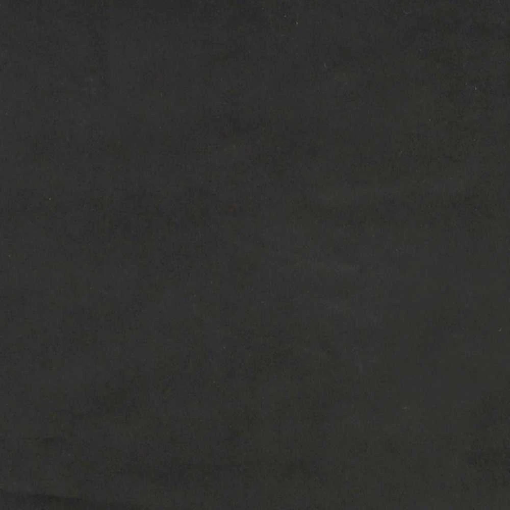 Dvivietė sofa-lova, juodos spalvos, aksomas