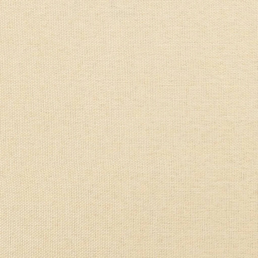 Dvivietė sofa-lova, kreminės spalvos, audinys