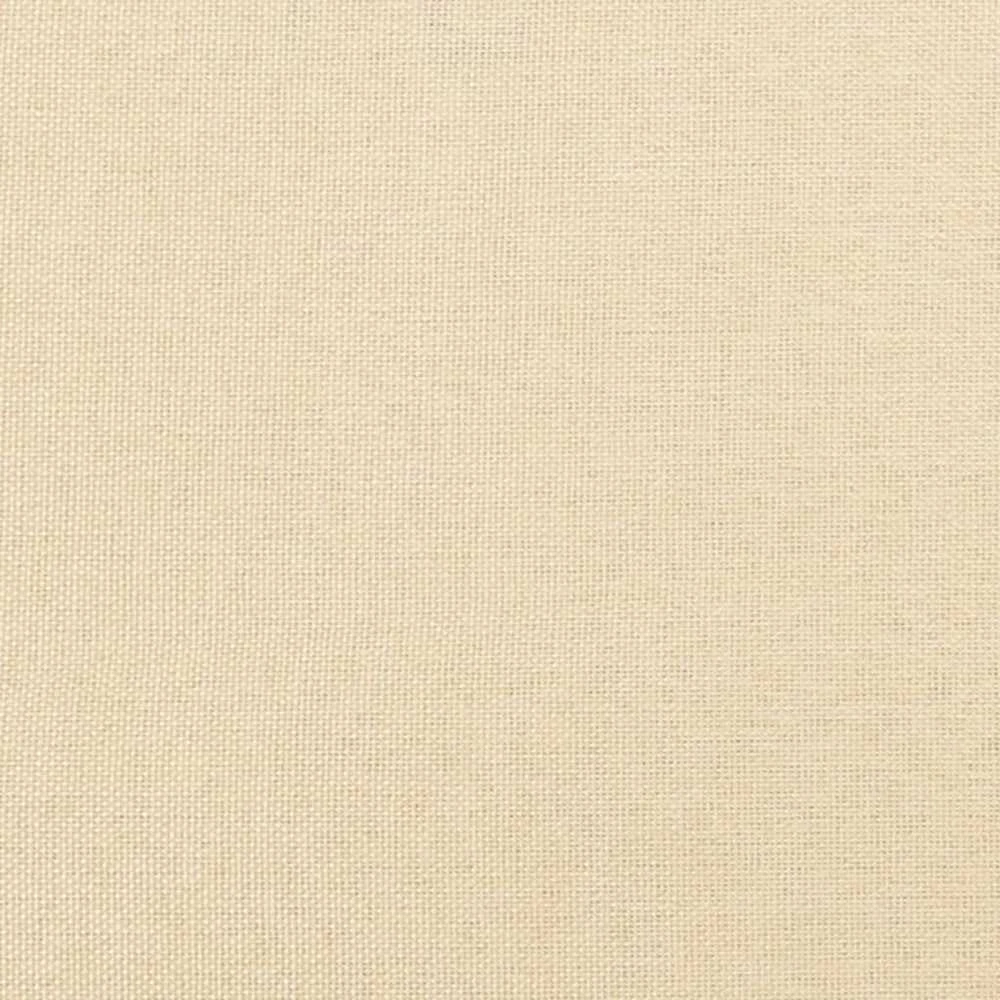 Dvivietė sofa-lova, kreminės spalvos, audinys