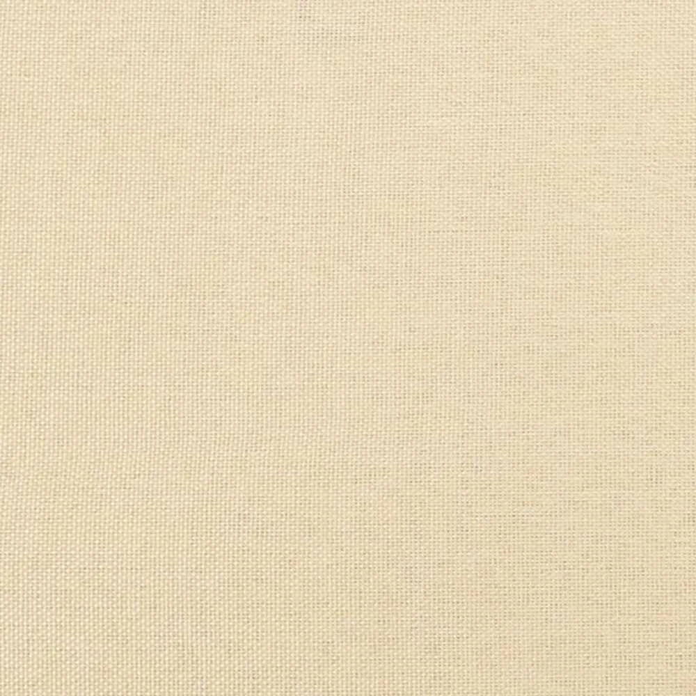 Dvivietė sofa-lova, kreminės spalvos, audinys